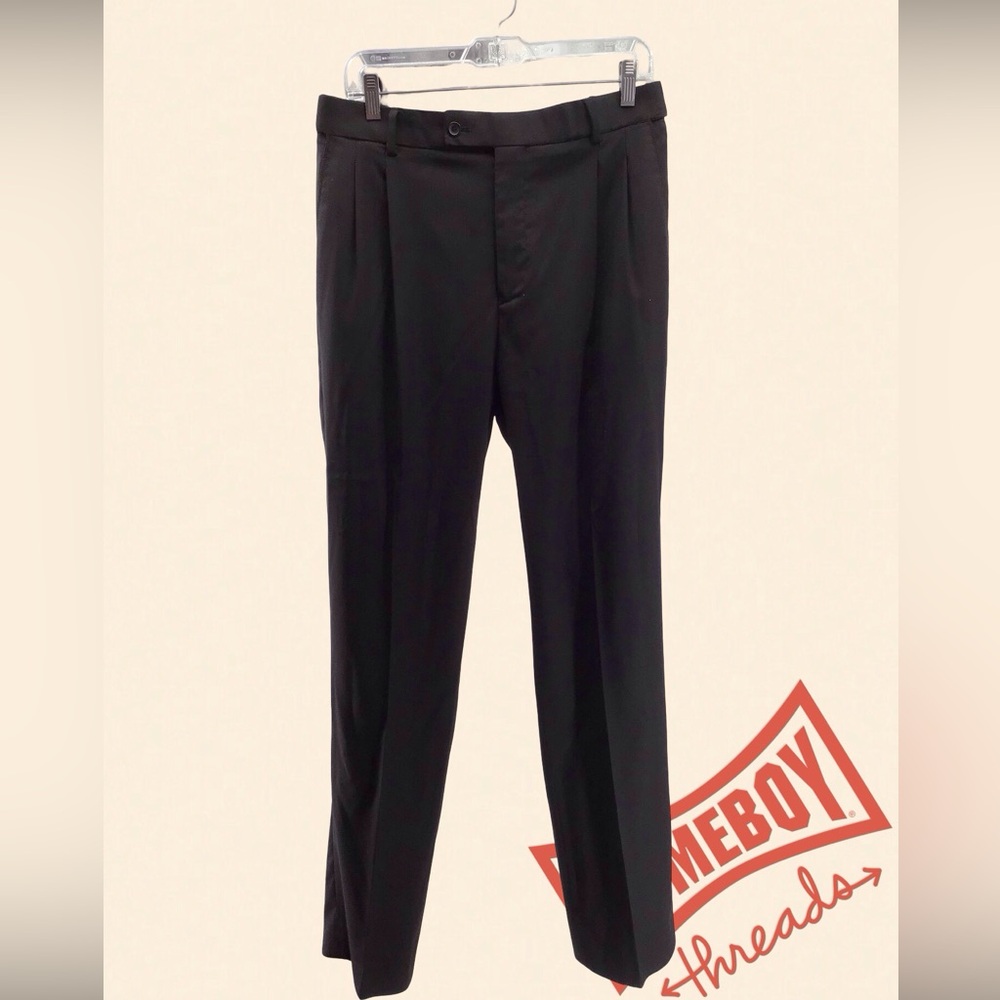 Men's Black Dress Pants